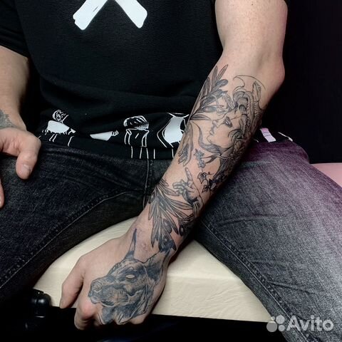 Татуировка, мини тату