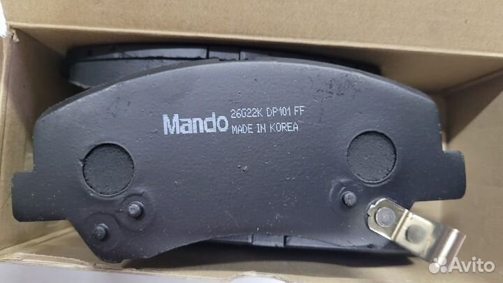 Колодки тормозные.Solaris Rio с 2017 года.С дыркам