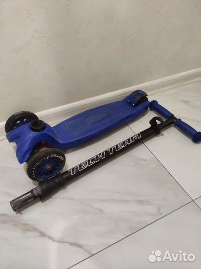 Самокат детский трехколесный бу