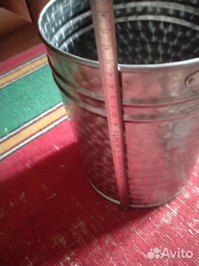 Ведро из нержавейки