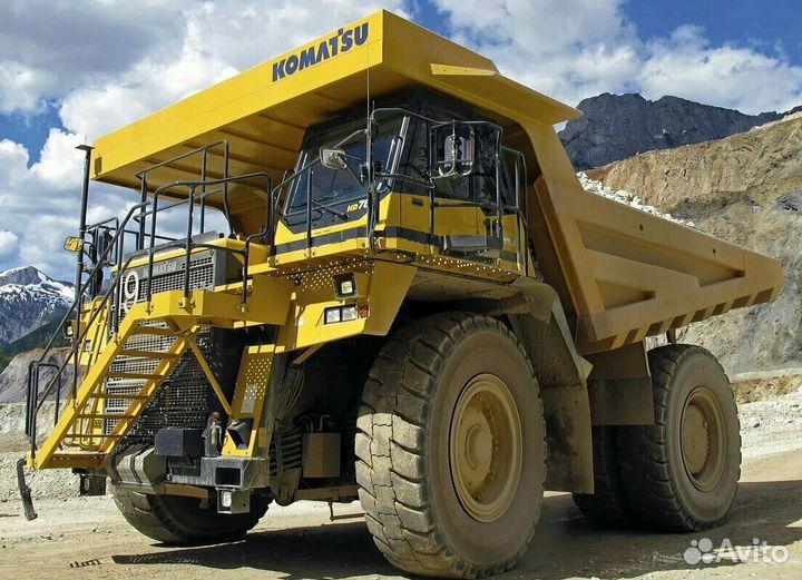 Разбор Коматсу Komatsu самосвалы