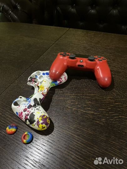 Джостик ps4 + чехол на джостик ps4