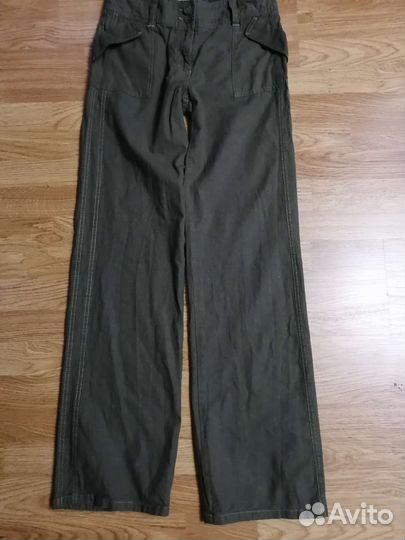 Льняные брюки женские. S