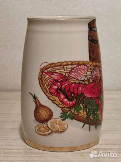 Кружка пивная. Большая. Объём - 0,8 л