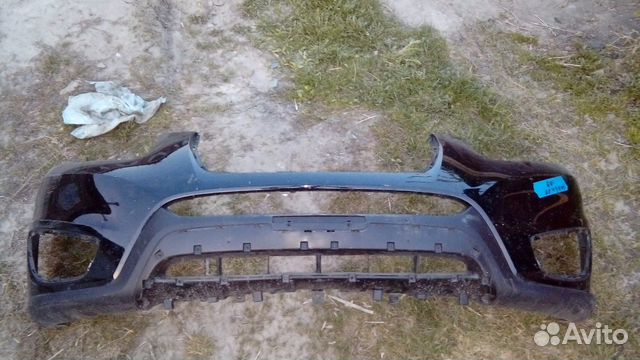 Бампер передний. Hyundai Santa Fe 2010г