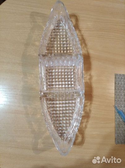 Ладья хрустальная разборная