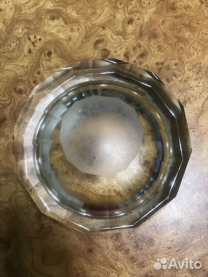 Пепельница СССР, оптическое стекло