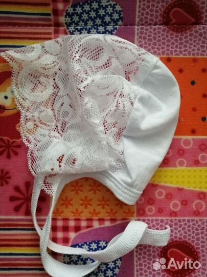 Чепчик для новорожденного