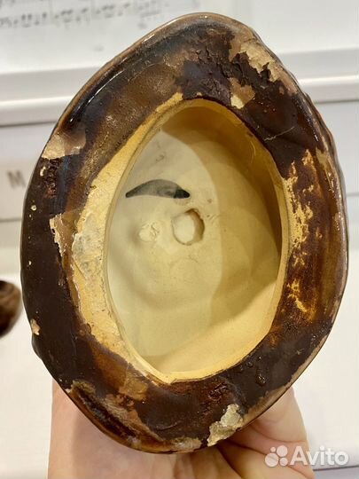 Медведи. Статуэтка. Карандашница. Гжель. СССР