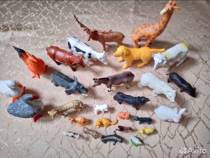 Детские игрушки животные