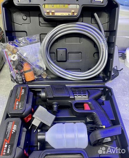 Мини Мойка высокого давления 2 акб