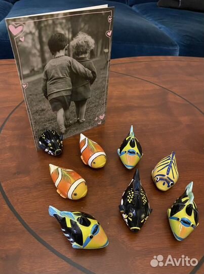 Рыбки - подставки для фото