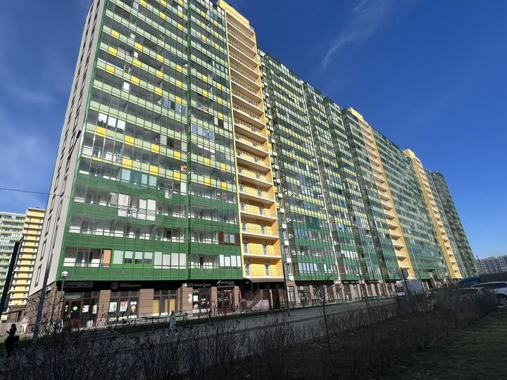 1-к. квартира, 24,6 м², 17/18 эт.