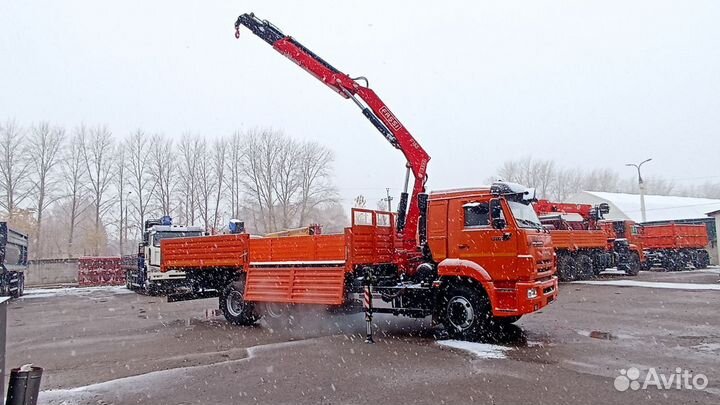 КАМАЗ 65115 с КМУ, 2023