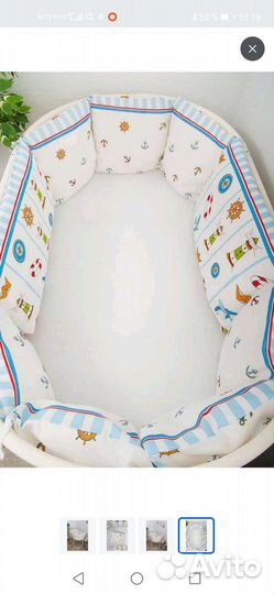 Бортики в детскую кроватку