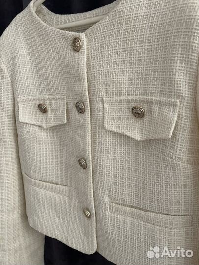 Твидовый жакет