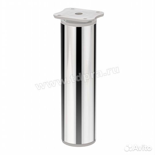 Опора декоративная ADJ7.150.CR H150+18мм хром