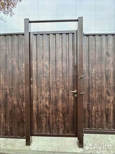 Откатные и распашные ворота под ключ