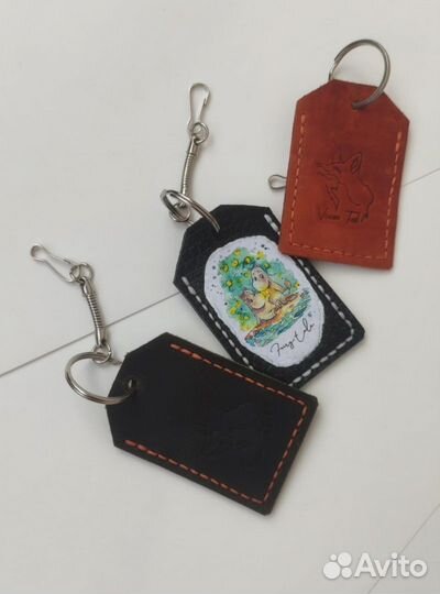 Чехол-обложка из натуральной кожи