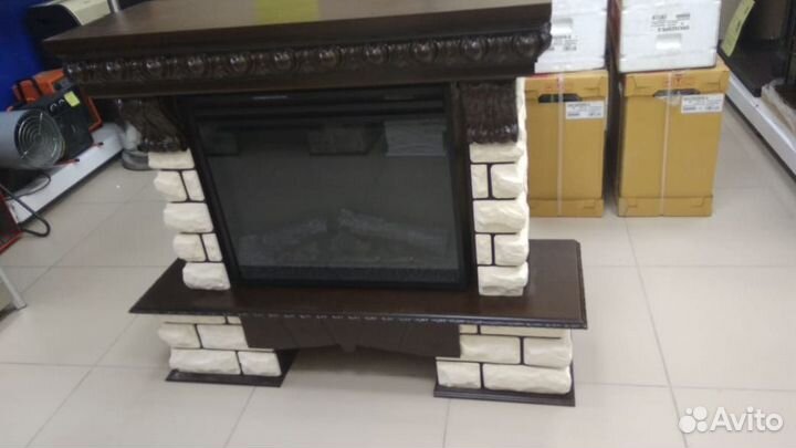 Широкий электрокамин Pierre Luxe lord