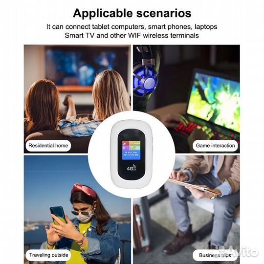 Новый портативный 4G Lte WiFi роутер