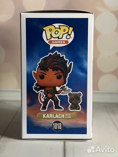 Funko POP Games: Pop Karlach with Clive #1018