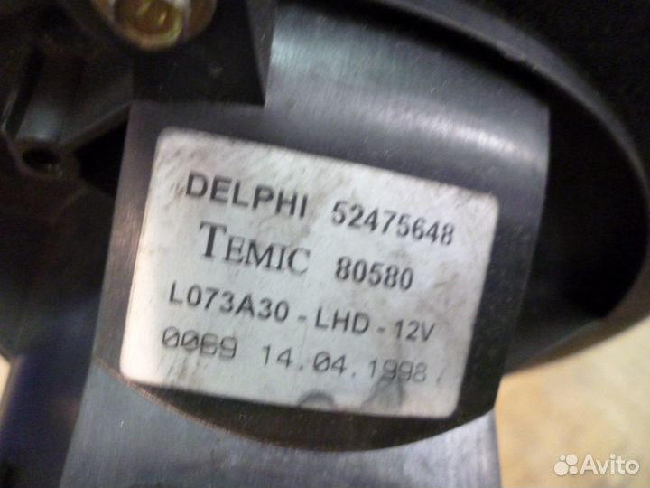 Моторчик печки Opel Astra G / Zafira a делфи