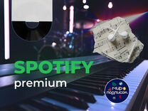 Spotify premium 3/6/12 постоплата