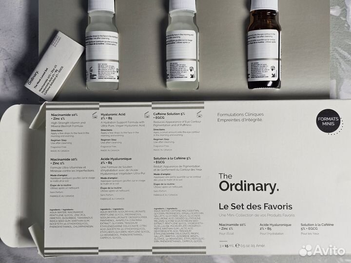 Набор мини-бестселлеров The Ordinary