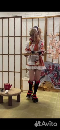 Костюмы косплей геншин Ёимия мейд