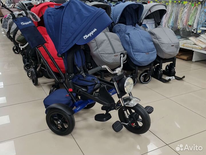 Велосипед с родительской ручкой управления