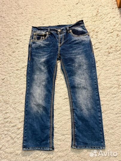 Джинсы true religion широкие