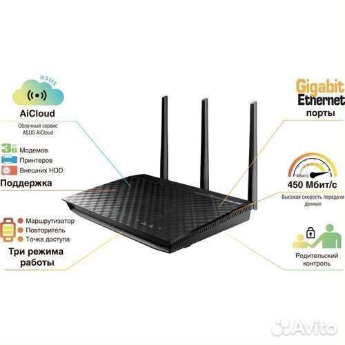 Роутер WiFi asus RT-N66U