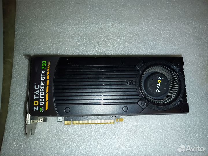 Zotac GeForce GTX 760 /PCI-E 3.0 /2048Mb /256 bit