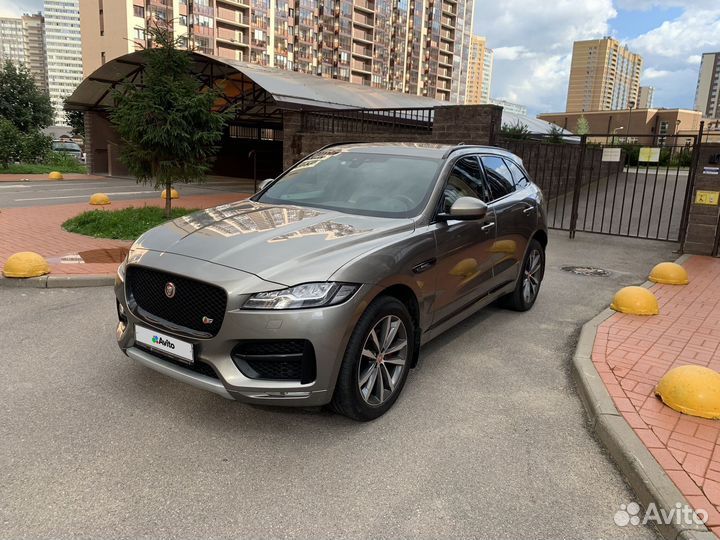 Jaguar F-Pace 3.0 AT, 2018, 91 000 км