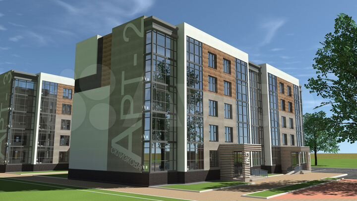 1-к. квартира, 49,9 м², 3/5 эт.