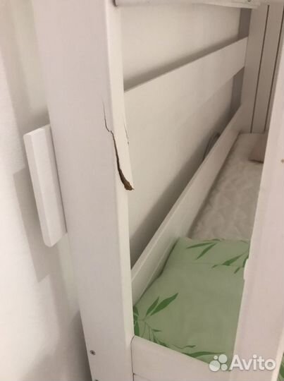 Детская двухъярусная кровать бу