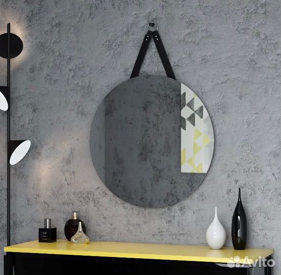 Зеркало круглое новое