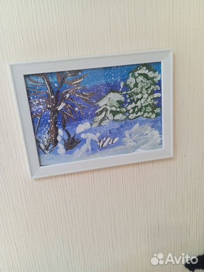 Картины гуашью