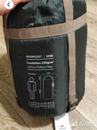 Новый Спальный мешок Naturehike U250 все цвета