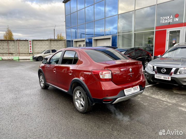 Renault Logan Stepway 1.6 AT, 2019, 63 000 км