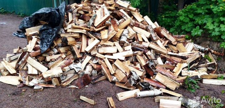 Дрова колотые Ольха