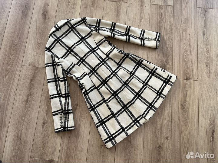 Женское приталенное пальто миди Италия р 42-44