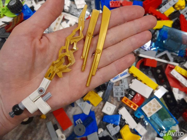 Lego детали пакетом