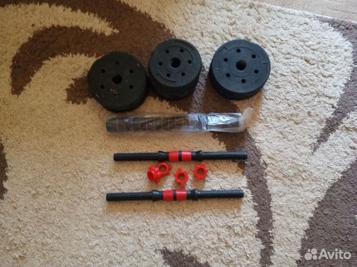 Гантели разборные по 5 кг