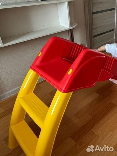 Детская горка пластиковая для дома