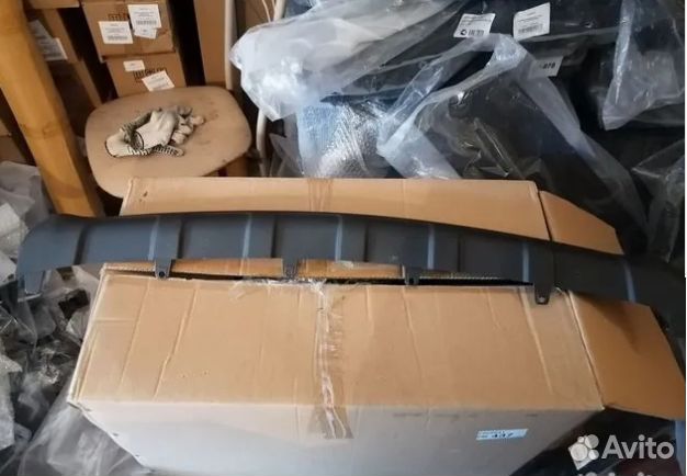 Накладка нижняя переднего бампера Sportage