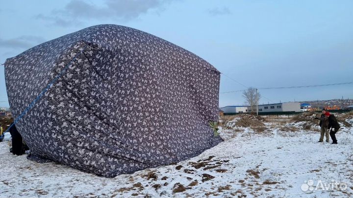 Надувной модуль. Бескаркасная палатка