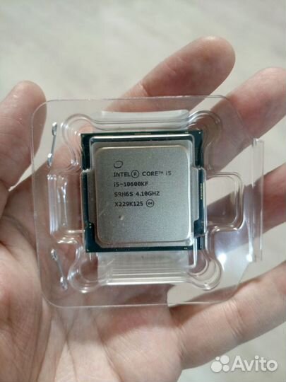 Процессор Intel Core i5-10600KF + deepcool AK400