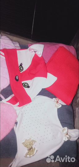 Комплект шапка, шарф